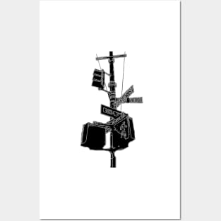 New York Streetsign Posters and Art